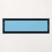 アメリカ恋しく思スタイルページャントクラウンカスタムヨガマット ヨガマット (裏面(横))