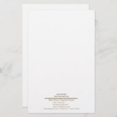 アメリカ恋しく思スタイル底面文房具 便箋 (正面/裏面)