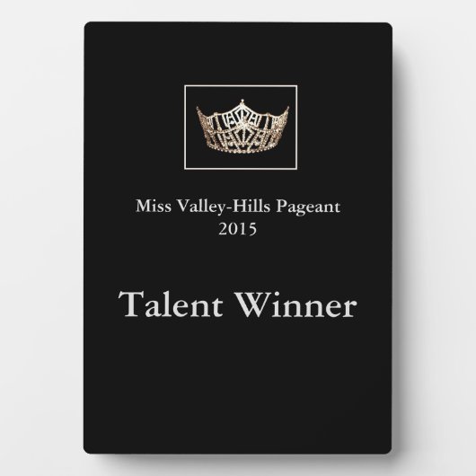 アメリカ恋しく思スタイル賞プラーク フォトプラーク (正面)