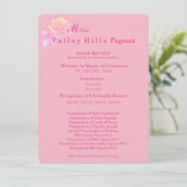 アメリカ恋しく思スタイル賞ボールプログラム プログラム (スタンド正面)