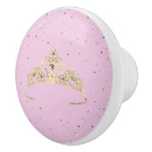 アメリカ恋しく思プリンセスクラウンセラミックキャビネットのノブ セラミックノブ (右)