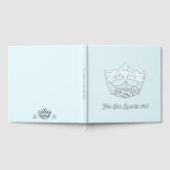 アメリカ恋しく思ページャントクラウンフォイルスクラップブックフォイル ゲストブック (全面)