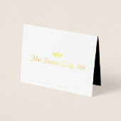 アメリカ恋しく思合衆国ページェント10代のサンキューカード 箔カード (正面)