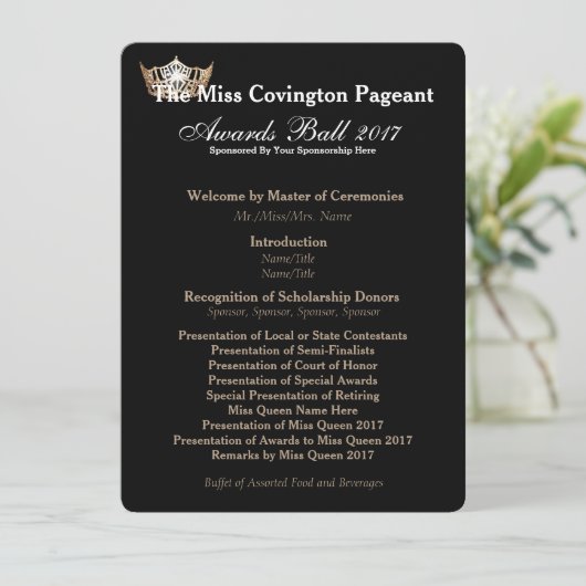 アメリカ恋しく思金ゴールドクラウン2賞ボールプログラムカード プログラム (スタンド正面)