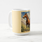 アメリカ恋しく思 コーヒーマグカップ (正面左)