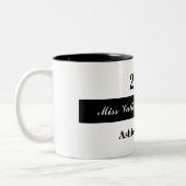 アメリカ恋しく思USAスタイルクラウンYour Title Mug ツートーンマグカップ (左)