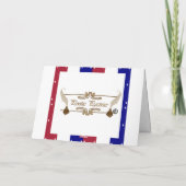 アメリカ愛国アメリカ感謝状 サンキューカード (裏面)