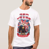 アメリカ愛国ハクトウワシTシャツ | アメリカ Tシャツ (正面)