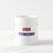 アメリカ愛国フェンシング エン・ガルド コーヒーマグカップ (中央)