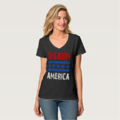 アメリカ愛国主義引用文第2改正 Tシャツ (正面フル)
