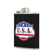 アメリカ愛国主義 フラスク (左)