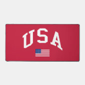 アメリカ愛国主義 独立記念日 アメリカ国旗 デスクマット (正面)