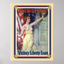 アメリカ愛国主義 – Liberty Loan Poster
