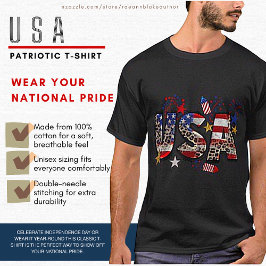 アメリカ愛国主義Tシャツ Tシャツ