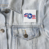 アメリカ愛国医療技術者製の山 缶バッジ (インサイチュ)