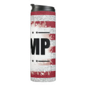 アメリカ愛国国旗のトランプ タンブラー (回転右)