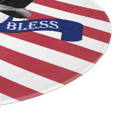 アメリカ愛国国旗 カッティングボード (角)