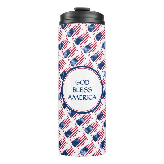 アメリカ愛国国旗 タンブラー (正面)