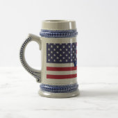 アメリカ愛国国旗 ビールジョッキ (左)