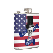 アメリカ愛国国旗 フラスク (右)