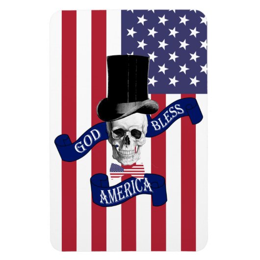 アメリカ愛国国旗 マグネット (縦)