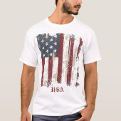 アメリカ愛国国旗 Tシャツ (正面)