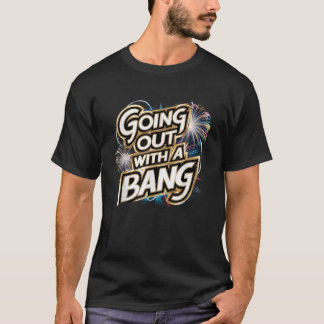 アメリカ愛国心に満ちた花火で出かける Tシャツ
