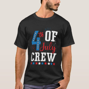アメリカ愛国心のある7月4日アメリカ国旗5 Tシャツ
