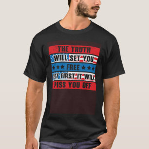 アメリカ愛国心のある7月5日米国国旗 Tシャツ