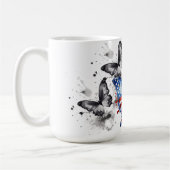 アメリカ愛国心陶磁器マグカップ コーヒーマグカップ (左)