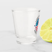 アメリカ愛国心 ショットグラス (左)