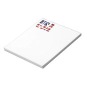 アメリカ愛国心 ノートパッド (回転)