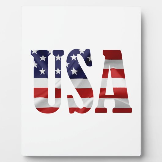 アメリカ愛国心 フォトプラーク (正面)