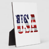 アメリカ愛国心 フォトプラーク (側面)