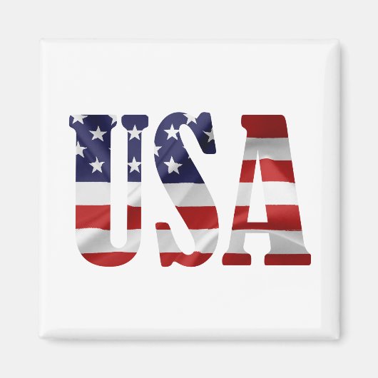アメリカ愛国心 マグネット (正面)