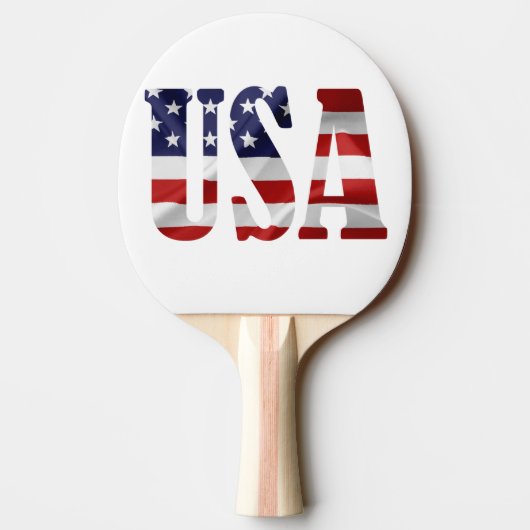 アメリカ愛国心 卓球ラケット (裏面)