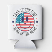 アメリカ愛国心 缶クーラー (裏面)