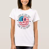 アメリカ愛国心 Tシャツ (正面)