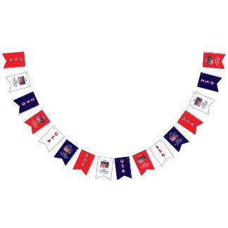 アメリカ愛国旗250周年記念バナー バンティングフラッグ