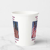 アメリカ愛国旗250周年記念 紙コップ (右)