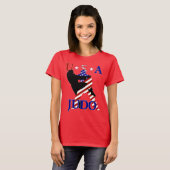 アメリカ愛国武術柔道 Tシャツ (正面フル)