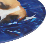 アメリカ愛国犬アメリカのピットブルテリア カッティングボード (角)