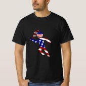 アメリカ愛国男子テニス Tシャツ (正面)