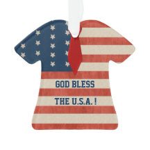 アメリカ愛国的で醜いセーターパーソナライズされた