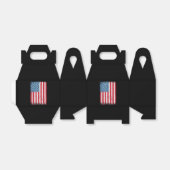アメリカ愛国的なアメリカ国旗の女男性へ性キッズボーイ フェイバーボックス (折り畳みなし)