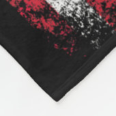 アメリカ愛国的なアメリカ国旗の女男性へ性キッズボーイ フリースブランケット (角)