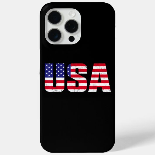 アメリカ愛国的なアメリカ国旗の女男性へ性キッズボーイ Case-Mate iPhoneケース (裏面)