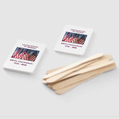 アメリカ愛国的なアメリカ国旗250周年記念 ハンドファン (組立なし)