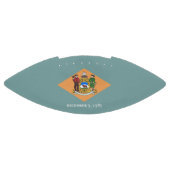 アメリカ愛国的なサッカーでデラウェア州旗 アメリカンフットボール (パネル)