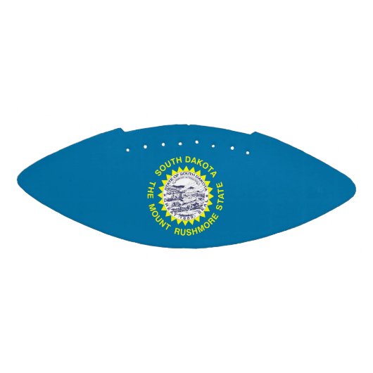 アメリカ愛国的なサッカーのサウスダコタ州旗 アメリカンフットボール (パネル)